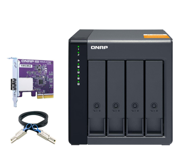 QNAP TL-D400S Moduł rozszerzający SATA - 1262756 - zdjęcie
